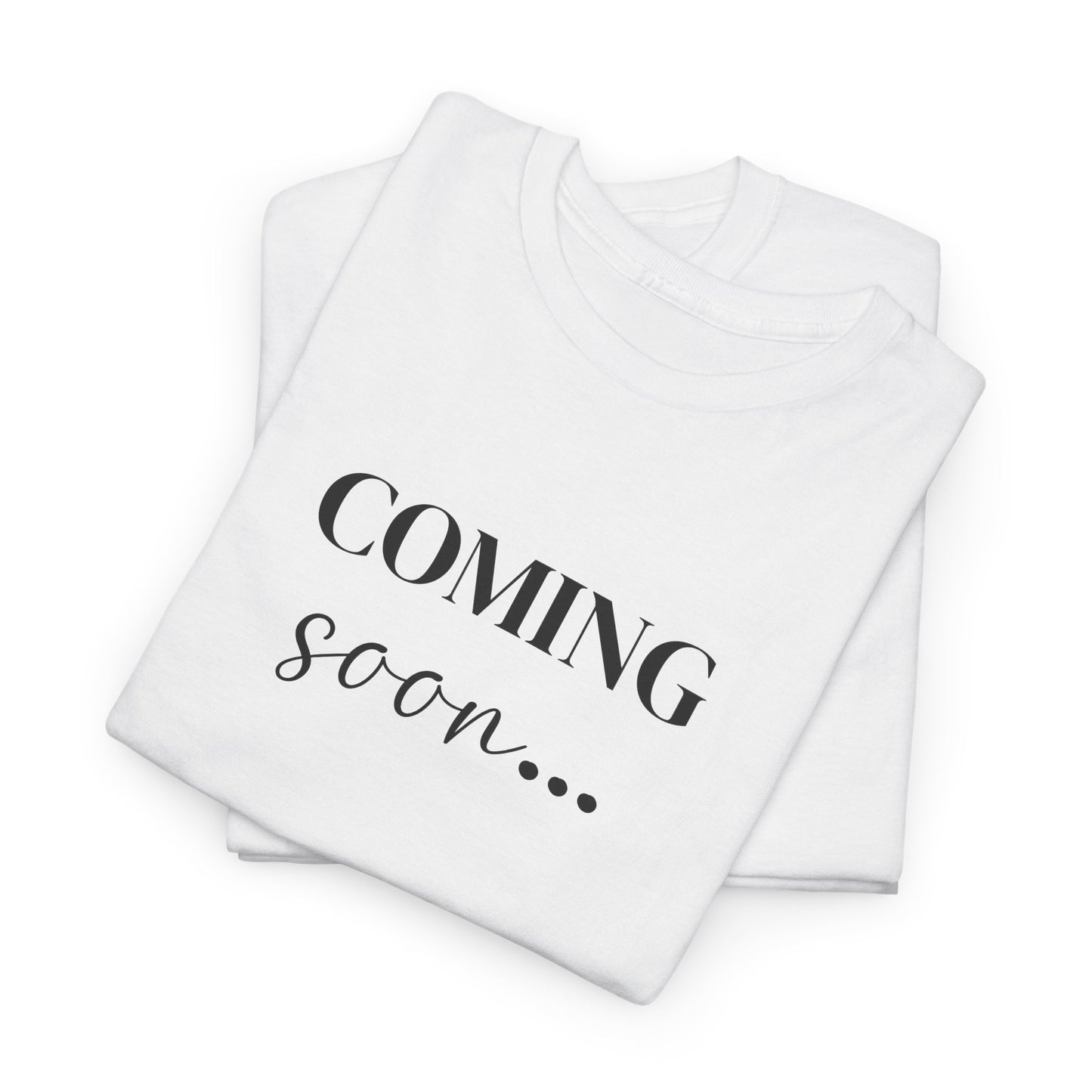 T-Shirt zur Schwangerschaftsverkündung "coming soon"