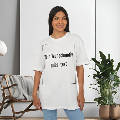 Oversized T-Shirt mit dem Wunschmotiv / Wunschtext