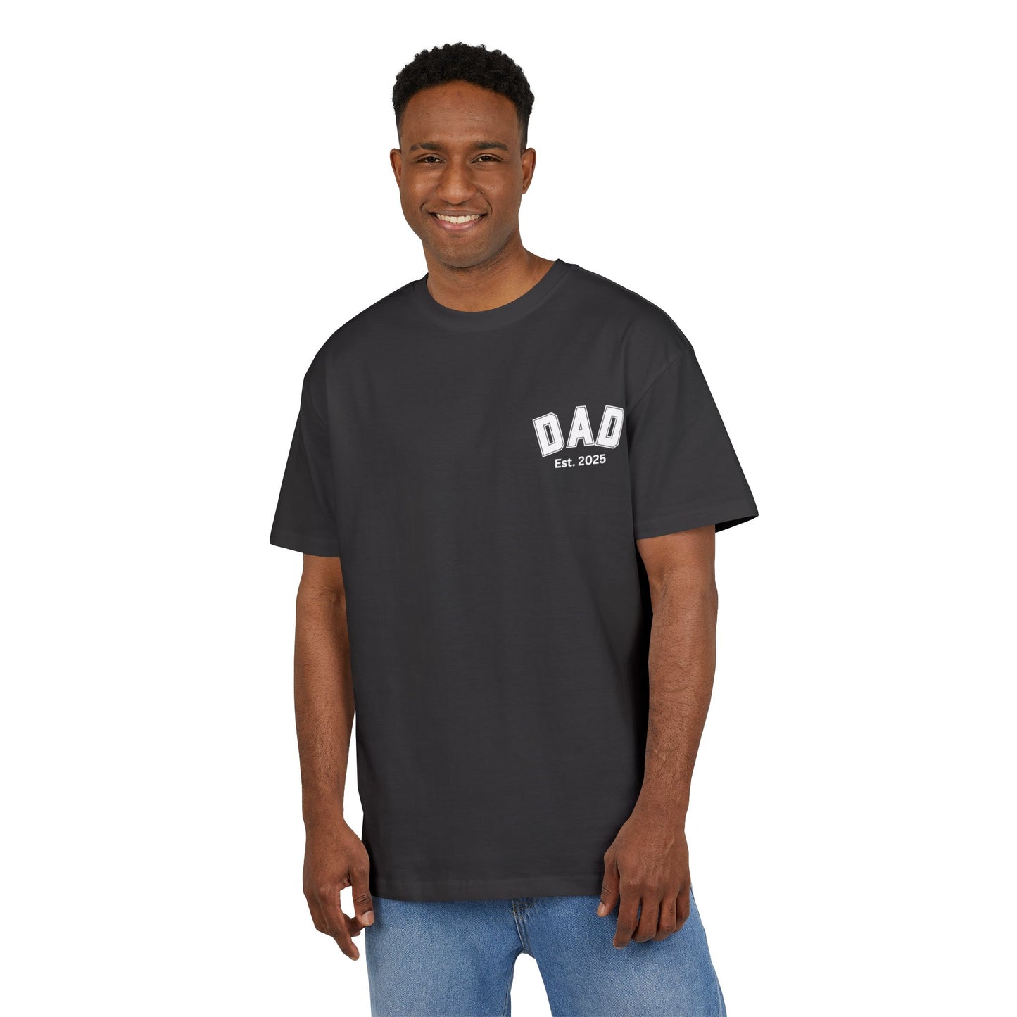 Oversized Partner T-Shirts zur Schwangerschaftsverkündung