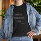 T-Shirt zur Schwangerschaftsverkündung "Kleingedrucktes lesen"
