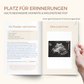 Schwangerschafts- tagebuch in DIN A5 hochwertiges Tagebuch für deine Schwangerschaft