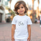 Klein Kinder T-Shirt großer Bruder - Brother 2024 - ideal zur Schwangerschaftsverkündung oder zum Familienshooting mit dem Baby